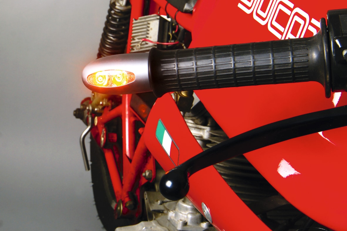 Ducati with LED turn signal BL 1000