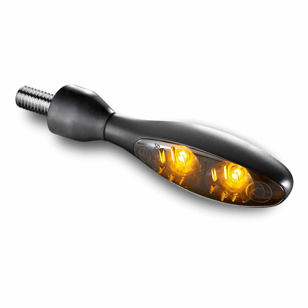 Kellermann Micro Blinker für Motorräder, getöntes Glas