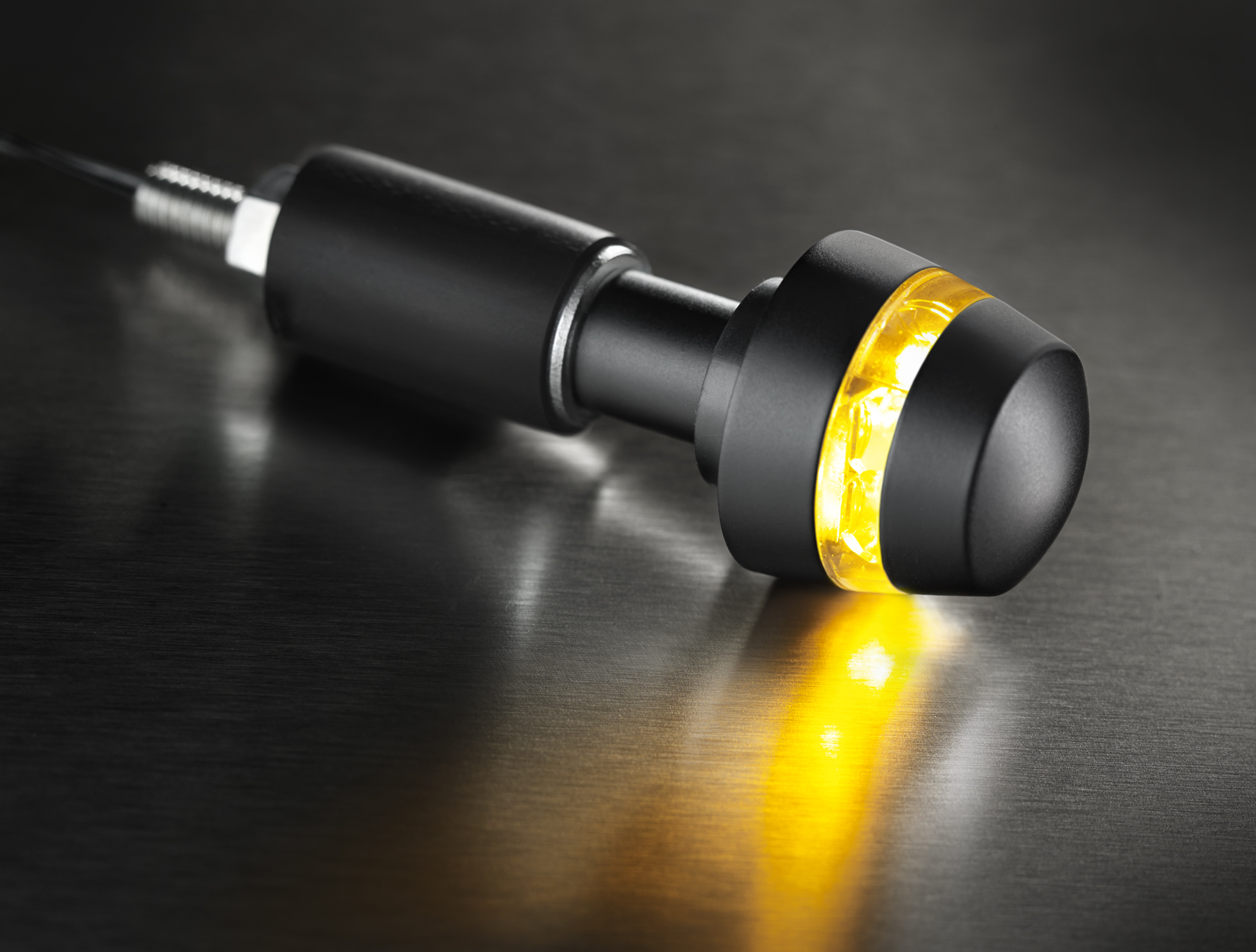 Kellermann BL 2000 Dark | LED Lenkerendenblinker, getöntes Glas Lenkerendenblinker mit getöntem Glas | Kellermann BL 2000 Dark