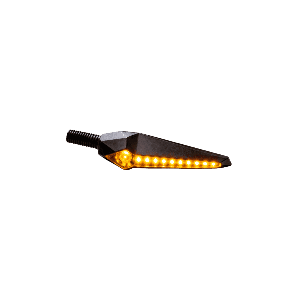 Kellermann Axera LED-Motorradblinker Freisteller – schwarzes Gehäuse
