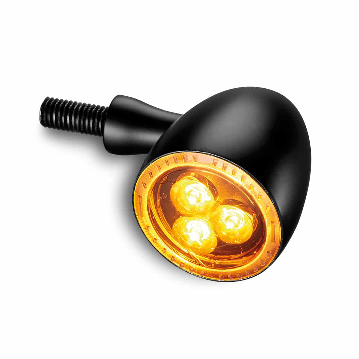 LED Blinker BULLET, schwarz