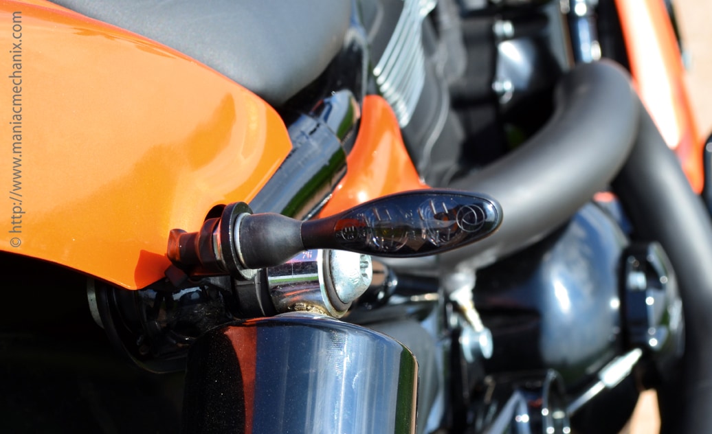 Kellermann Micro Blinker mit dunklem Glas
