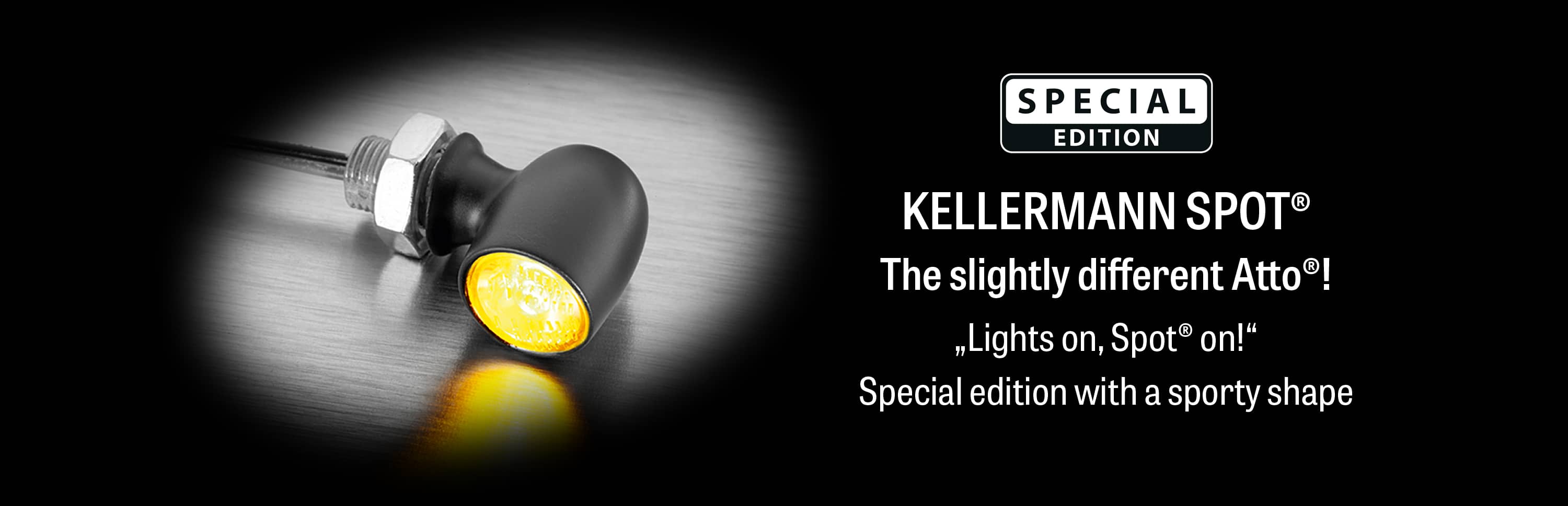 Buy Kellermann LED metal running light indicators M8 Jetstream® black  Neutral - POLO Motorrad