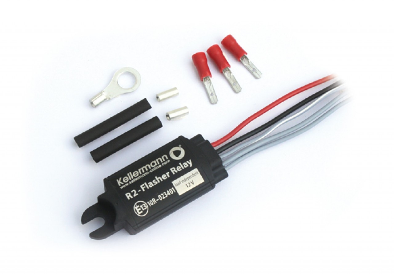 LED Blinkerrelais, 12V/24V Elektronisches Blinker-Blinkerrelais